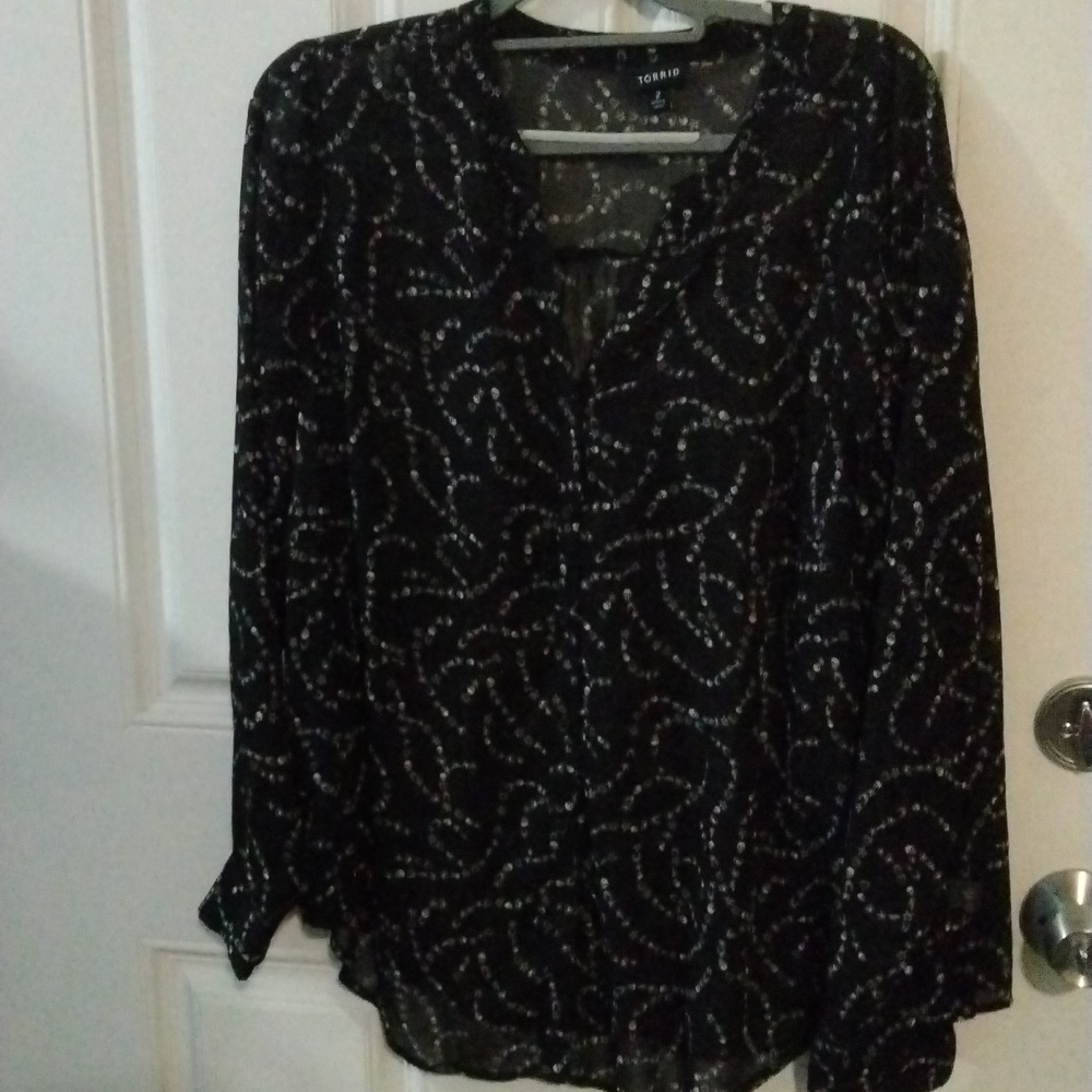 Torrid skull shirt